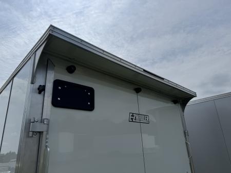 New 2027 E-Z Hauler EZEC7.5X14 XLT-P Cargo / Enclosed Trailer 71 SERIES 7 FOOT 1 INCH INTERIOR HEIGHT .080 POLY SIDES TRANSLUCENT ROOF REAR CANOPY FREE ALUMINUM WHEEL UPGRADE