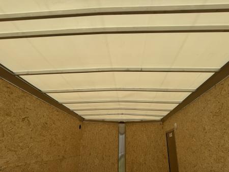 New 2027 E-Z Hauler EZEC7.5X14 XLT-P Cargo / Enclosed Trailer 71 SERIES 7 FOOT 1 INCH INTERIOR HEIGHT .080 POLY SIDES TRANSLUCENT ROOF REAR CANOPY FREE ALUMINUM WHEEL UPGRADE