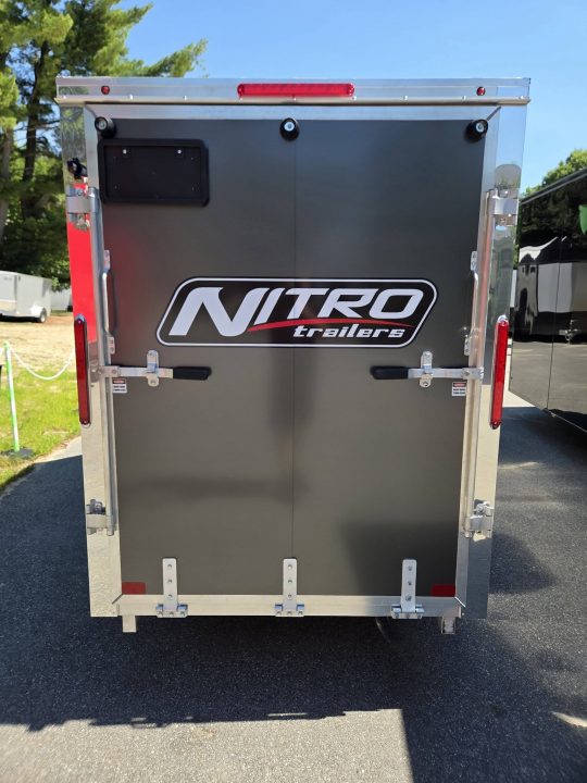 New 2027 Nitro 5x10 aluminum cargo trailer rear ramp 6 ft height torsion axle Cargo / Enclosed Trailer