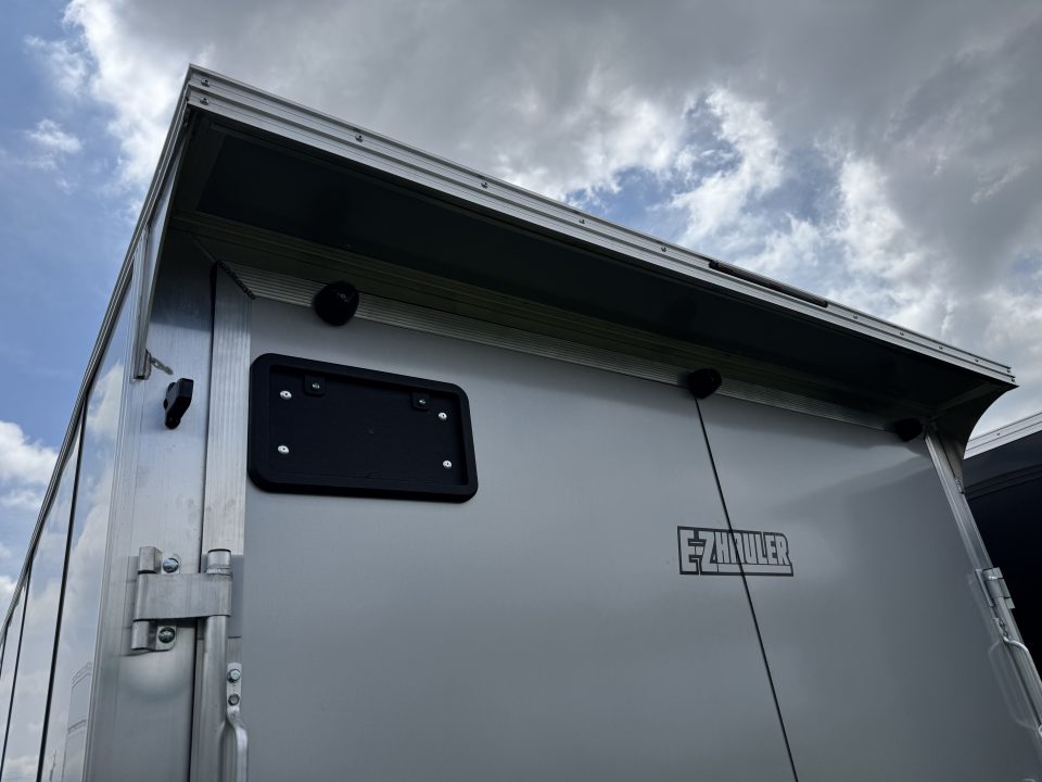 New 2027 E-Z Hauler EZEC7.5X14 XLT-P Cargo / Enclosed Trailer 71 SERIES 7 FOOT 1 INCH INTERIOR HEIGHT .080 POLY SIDES TRANSLUCENT ROOF REAR CANOPY FREE ALUMINUM WHEEL UPGRADE