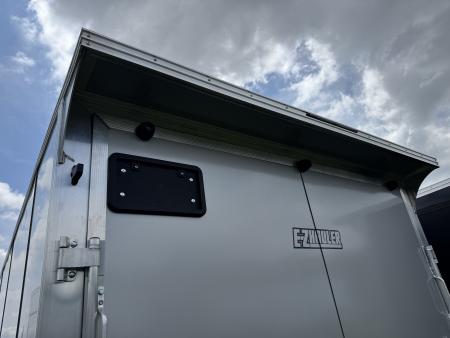 New 2027 E-Z Hauler EZEC7.5X14 XLT-P Cargo / Enclosed Trailer 71 SERIES 7 FOOT 1 INCH INTERIOR HEIGHT .080 POLY SIDES TRANSLUCENT ROOF REAR CANOPY FREE ALUMINUM WHEEL UPGRADE