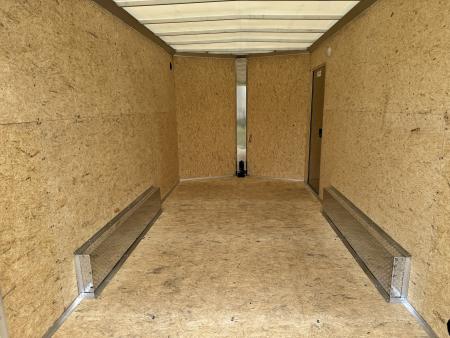 New 2027 E-Z Hauler EZEC7.5X14 XLT-P Cargo / Enclosed Trailer 71 SERIES 7 FOOT 1 INCH INTERIOR HEIGHT .080 POLY SIDES TRANSLUCENT ROOF REAR CANOPY FREE ALUMINUM WHEEL UPGRADE