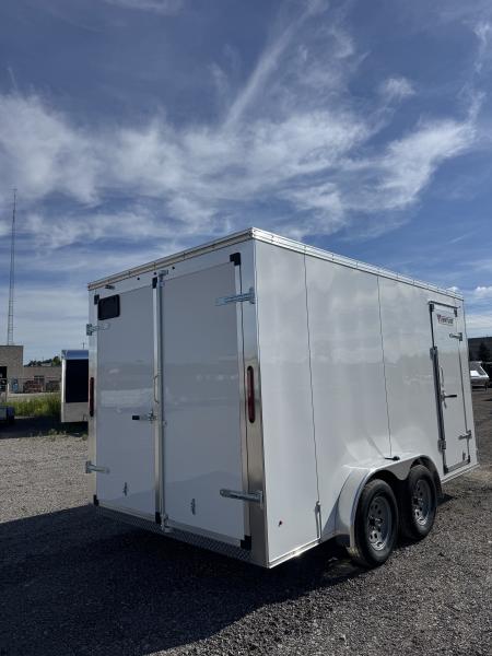 New 2026 7.5x14 Enclosed Trailer - 7' INSIDE HEIGHT - MADE IN CANADA