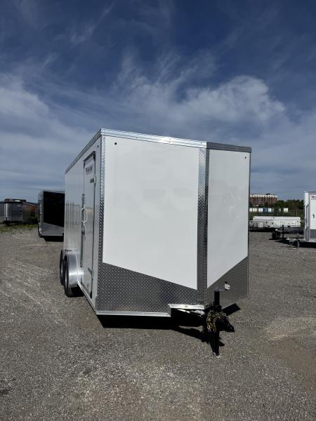 New 2026 7.5x14 Enclosed Trailer - 7' INSIDE HEIGHT - MADE IN CANADA