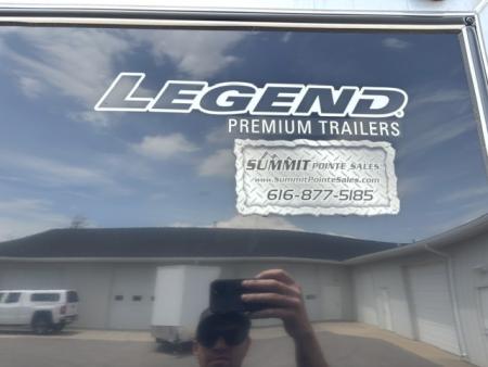 New 2027 Legend Trailers 8x19 DVN All Aluminum Enclosed Trailer