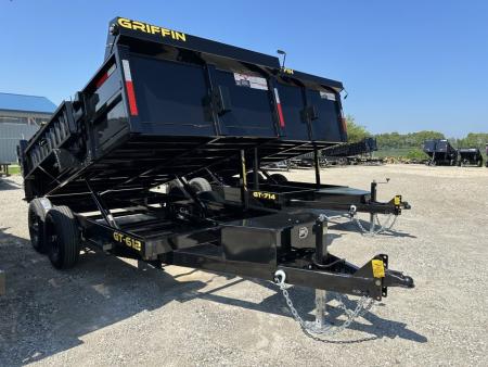 New 2026 GRIFFIN GT612 6x12 DUMP TRAILER