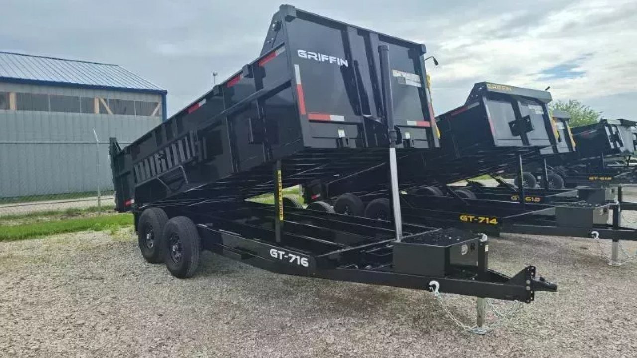 New 2026 GRIFFIN GT716 7X16 14K 3' HIGH SIDE TELESCOPIC CYLINDER