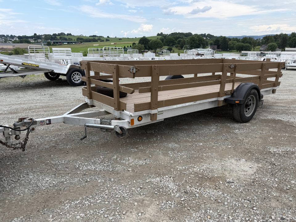 Used 2008 WORTHINGTON 5'5 x 14 Utility Trailer