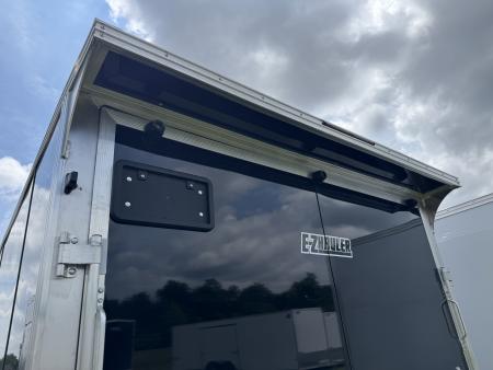New 2027 E-Z Hauler EZEC7.5X14 XLT-P Cargo / Enclosed Trailer 71 SERIES 7 FOOT 1 INCH INTERIOR .080 POLY SIDES TRANSLUCENT ROOF REAR CANOPY FREE ALUMINUM WHEEL UPGRADE