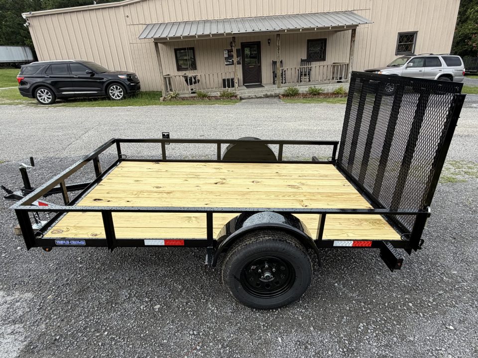 New 2026 Triple Crown Trailers 6x10SA Utility Trailer
