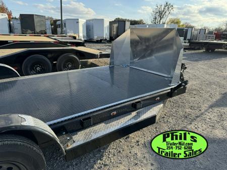 New Iron Bull 83X20 TILT TRAILER OPEN CAR HAULER STEEL DECK Equipment Trailer TILT TRAILER, 5200 LB AXLE UPGRADE & ROCK SHIELD