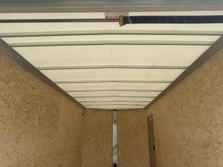 New 2027 E-Z Hauler EZEC7.5X16 XLT-P Cargo / Enclosed Trailer 71 SERIES 7 FOOT 1 INCH INTERIOR HEIGHT .080 POLY SIDES TRANSLUCENT ROOF REAR CANOPY FREE ALUMINUM WHEEL UPGRADE