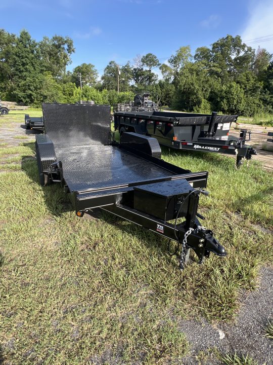 New 2026 P & T Trailers 77X14 SCISS/EQUIP 14K Equipment Trailer