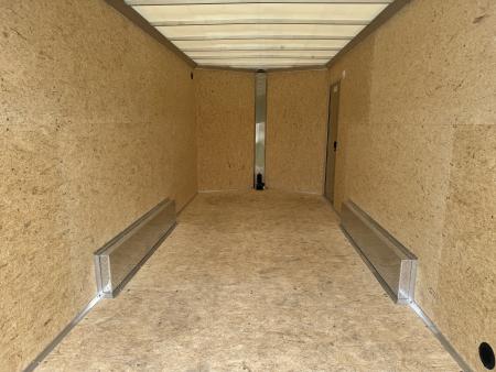 New 2027 E-Z Hauler EZEC7.5X16 XLT-P Cargo / Enclosed Trailer 71 SERIES 7 FOOT 1 INCH INTERIOR HEIGHT .080 POLY CORE SIDES TRANSLUCENT ROOF REAR CANOPY FREE ALUMINUM WHEEL UPGRADE