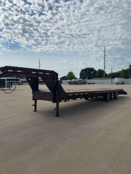 Used 2012 PJ Trailers FB32-GN Flatbed Trailer