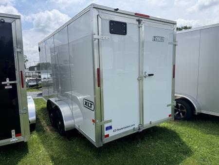 New 2027 E-Z Hauler EZEC7X16 XLT-BDP Cargo / Enclosed Trailer 71 SERIES 7 FOOT 1 INCH INTERIOR HEIGHT .080 POLY SIDES FREE ALUMINUM WHEEL UPGRADE REAR DOUBLE DOORS