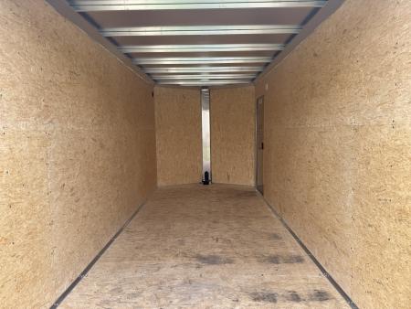 New 2027 E-Z Hauler EZEC7X16 XLT-BDP Cargo / Enclosed Trailer 71 SERIES 7 FOOT 1 INCH INTERIOR HEIGHT .080 POLY SIDES FREE ALUMINUM WHEEL UPGRADE REAR DOUBLE DOORS
