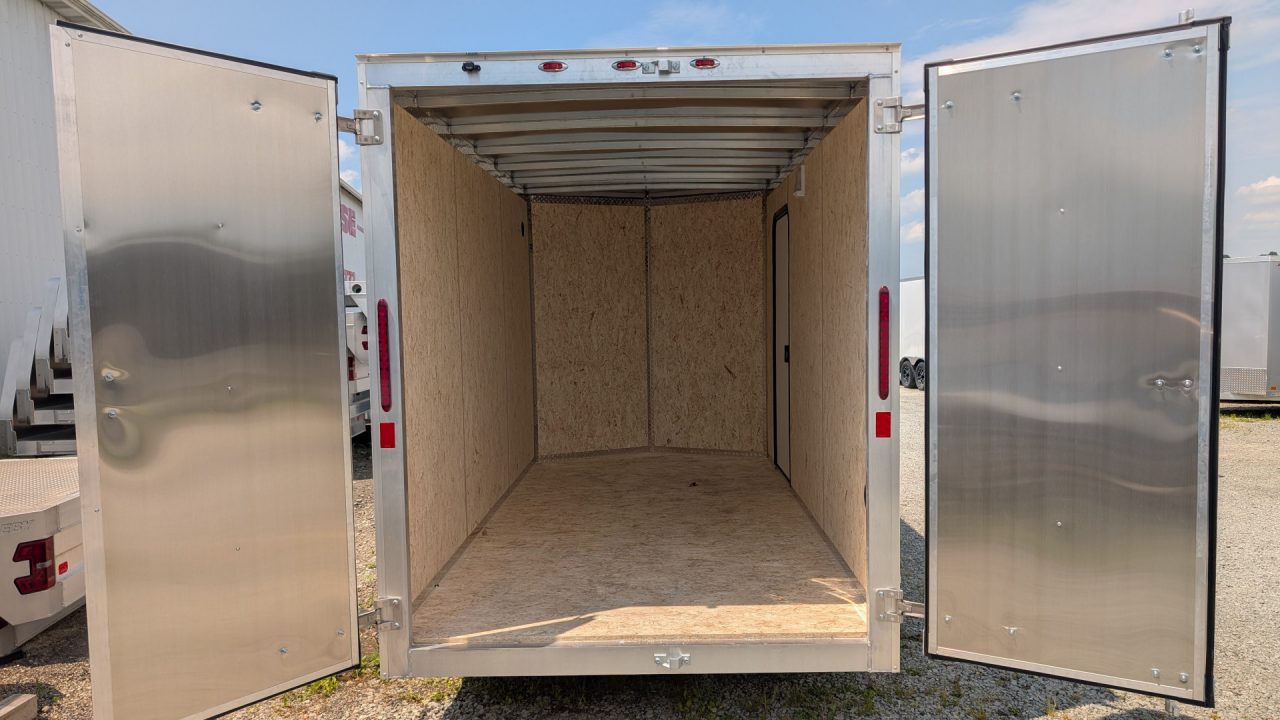 New 2027 LEGEND 6x12 + 1' V Thunder V-Nose Cargo Trailer w/ Barn Doors