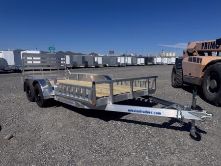 New 2026 Mission MLS 6.5x16 Utility Trailer