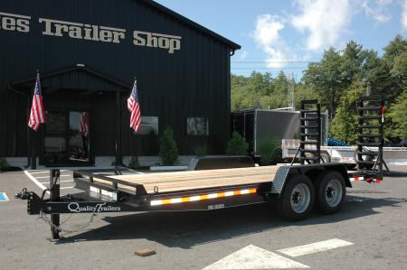 New NEW 2027 Quality 7x18 Pro Grade Equipment Trailer – 17,000 GVW – Heavy Duty