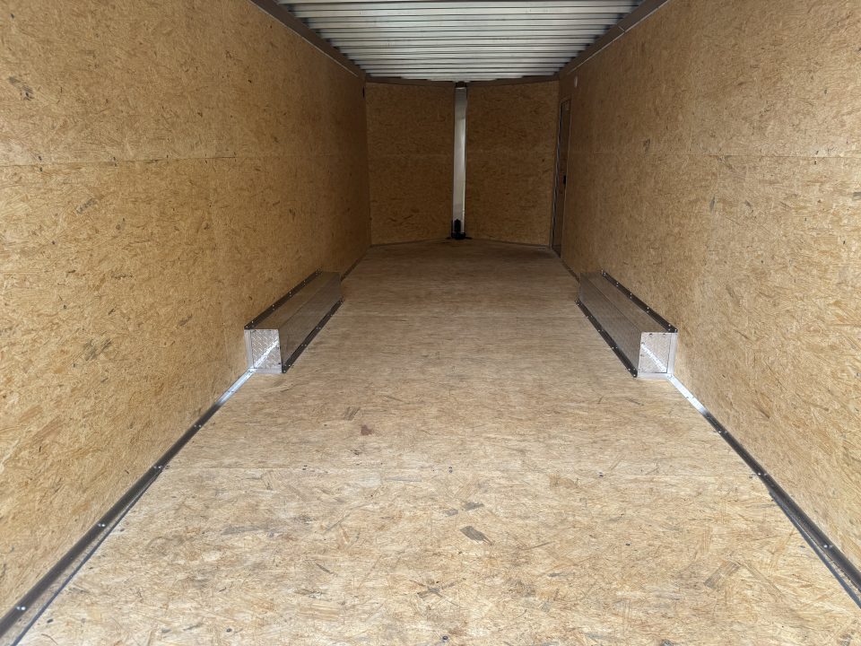 New 2027 E-Z Hauler EZEC8.5X24CH-XLT-P Car Hauler 71 SERIES 7 FOOT 1 INCH INTERIOR HEIGHT FREE ALUMINUM WHEEL UPGRADE