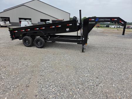New 2026 Load Trail 83X16 TANDEM 14K GOOSENECK TELESCOPIC DUMP W/24  SIDES & 7 GAUGE FLOOR