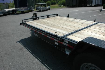 New NEW 2027 Quality 7x22 Gravity Tilt Equipment Trailer | 15,000 GVW | 16+6 Deck