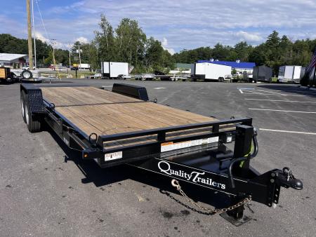 New 2027 Quality Trailers 7X22 (16+6' stationary) / Gravity Tilt Deck - 17,000GVW
