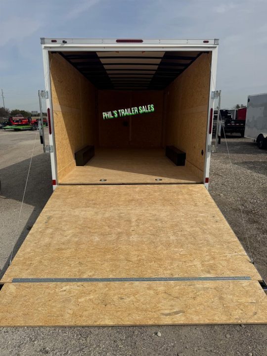 New Haulmark 8.5 X 20 Cargo / Enclosed Trailer PASSPORT D SERIES UPGRADED 5200LB DEXTER AXLES UPGRADED 7' INTERIOR