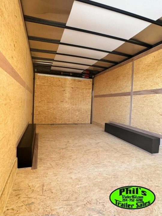 New Haulmark 8.5 X 20 Cargo / Enclosed Trailer PASSPORT D SERIES UPGRADED 5200LB DEXTER AXLES UPGRADED 7' INTERIOR