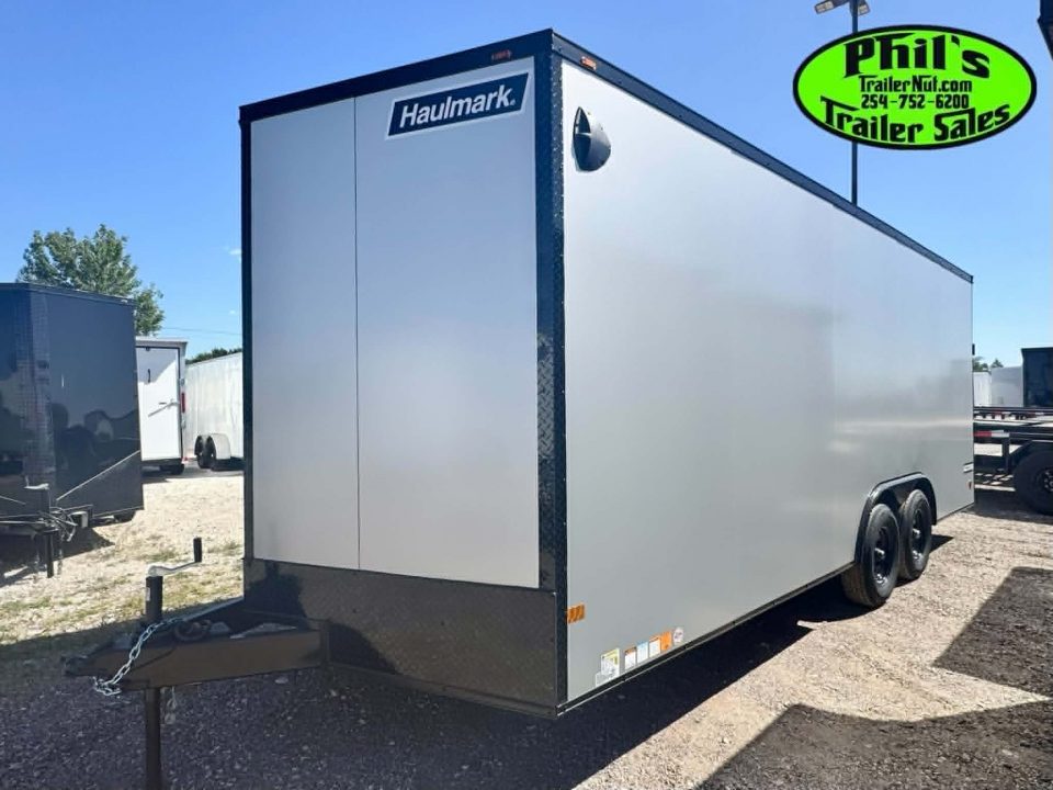 New Haulmark 8.5 X 20 Cargo / Enclosed Trailer PASSPORT D SERIES UPGRADED 5200LB DEXTER AXLES UPGRADED 7' INTERIOR