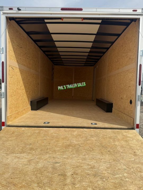 New Haulmark 8.5 X 20 Cargo / Enclosed Trailer PASSPORT D SERIES UPGRADED 5200LB DEXTER AXLES UPGRADED 7' INTERIOR
