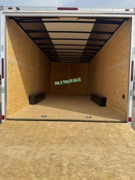 New Haulmark 8.5 X 20 Cargo / Enclosed Trailer PASSPORT D SERIES UPGRADED 5200LB DEXTER AXLES UPGRADED 7' INTERIOR