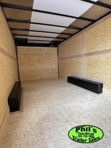 New Haulmark 8.5 X 20 Cargo / Enclosed Trailer PASSPORT D SERIES UPGRADED 5200LB DEXTER AXLES UPGRADED 7' INTERIOR