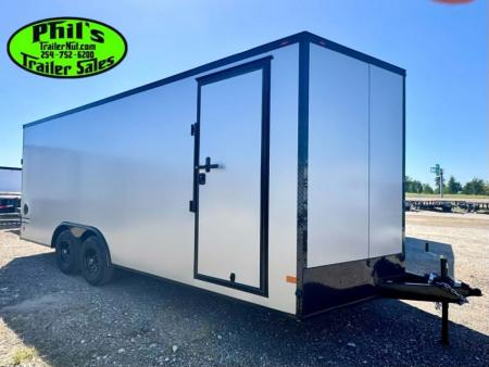 New Haulmark 8.5 X 20 Cargo / Enclosed Trailer PASSPORT D SERIES UPGRADED 5200LB DEXTER AXLES UPGRADED 7' INTERIOR