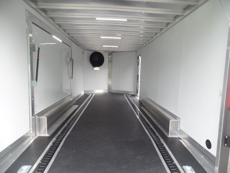 New 2027 Nitro Sport Car Trailer 8.5X20 V Nose , 9,990 lb. GVWR, with Escape Door Car Hauler