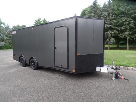New 2027 Nitro Sport Car Trailer 8.5X20 V Nose , 9,990 lb. GVWR, with Escape Door Car Hauler