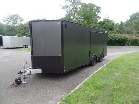 New 2027 Nitro Sport Car Trailer 8.5X20 V Nose , 9,990 lb. GVWR, with Escape Door Car Hauler