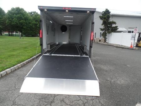 New 2027 Nitro Sport Car Trailer 8.5X20 V Nose , 9,990 lb. GVWR, with Escape Door Car Hauler