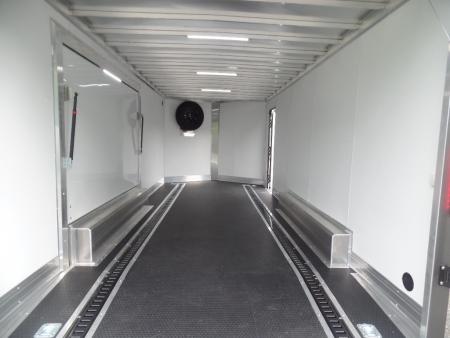 New 2027 Nitro Sport Car Trailer 8.5X20 V Nose , 9,990 lb. GVWR, with Escape Door Car Hauler