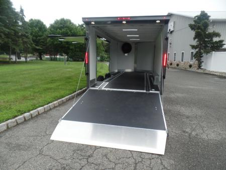 New 2027 Nitro Sport Car Trailer 8.5X20 V Nose , 9,990 lb. GVWR, with Escape Door Car Hauler