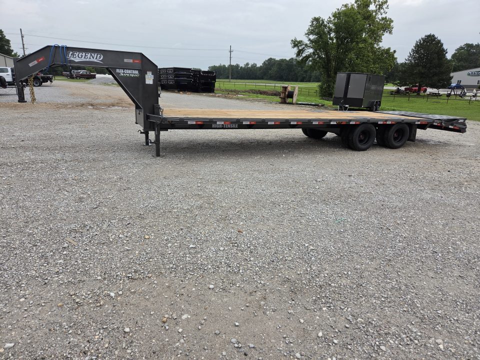 New 2026 Legend 102X30 TANDEM LO-PRO GOOSENECK W/10K AXLES & MAX RAMPS