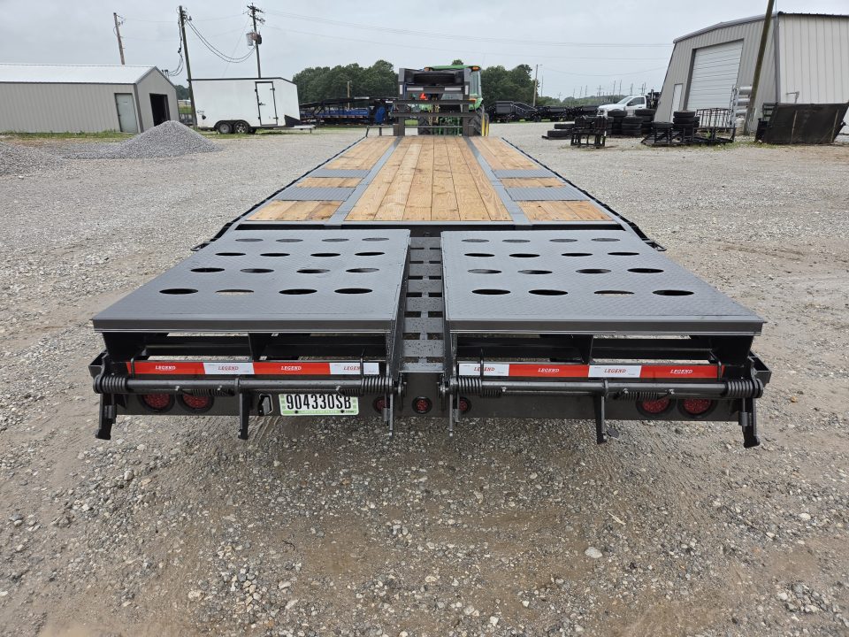 New 2026 Legend 102X30 TANDEM LO-PRO GOOSENECK W/10K AXLES & MAX RAMPS