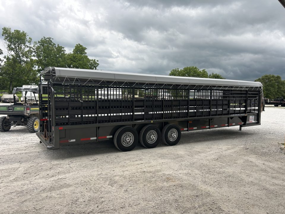 New 2026 Neckover GN STOCK 6'8X32 BAR TOP Stock / Stock Combo Trailer 21000 GVWR