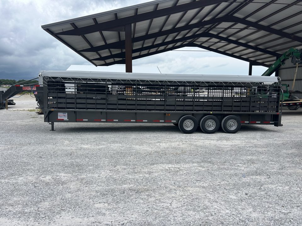 New 2026 Neckover GN STOCK 6'8X32 BAR TOP Stock / Stock Combo Trailer 21000 GVWR
