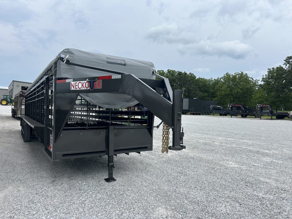New 2026 Neckover GN STOCK 6'8X32 BAR TOP Stock / Stock Combo Trailer 21000 GVWR