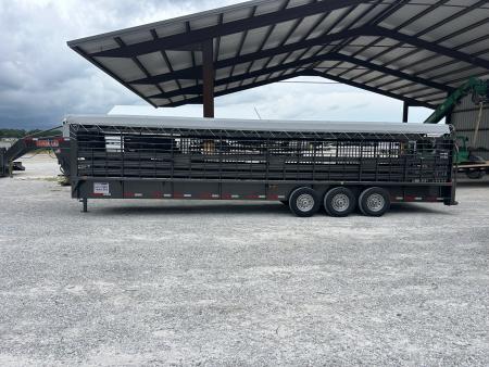 New 2026 Neckover GN STOCK 6'8X32 BAR TOP Stock / Stock Combo Trailer 21000 GVWR