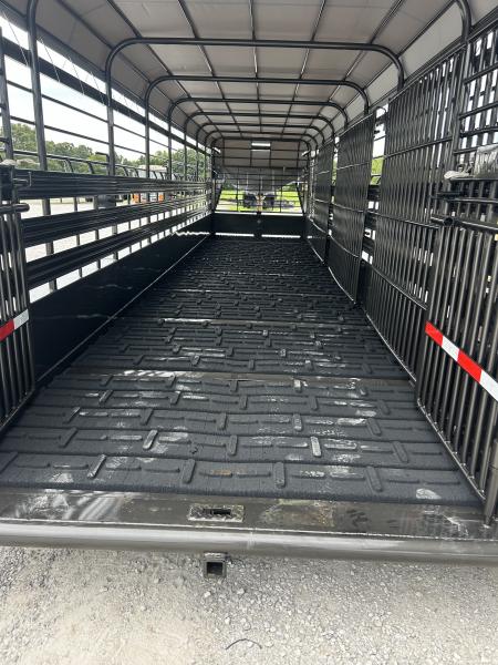 New 2026 Neckover GN STOCK 6'8X32 BAR TOP Stock / Stock Combo Trailer 21000 GVWR