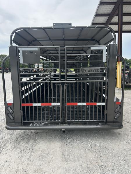 New 2026 Neckover GN STOCK 6'8X32 BAR TOP Stock / Stock Combo Trailer 21000 GVWR