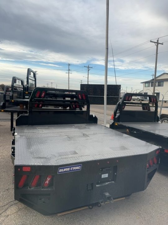 New 2026 Sure-Trac 97in x 102in Sure-Trac Recessed Gooseneck Flatbed Truck Bed Truck Bed